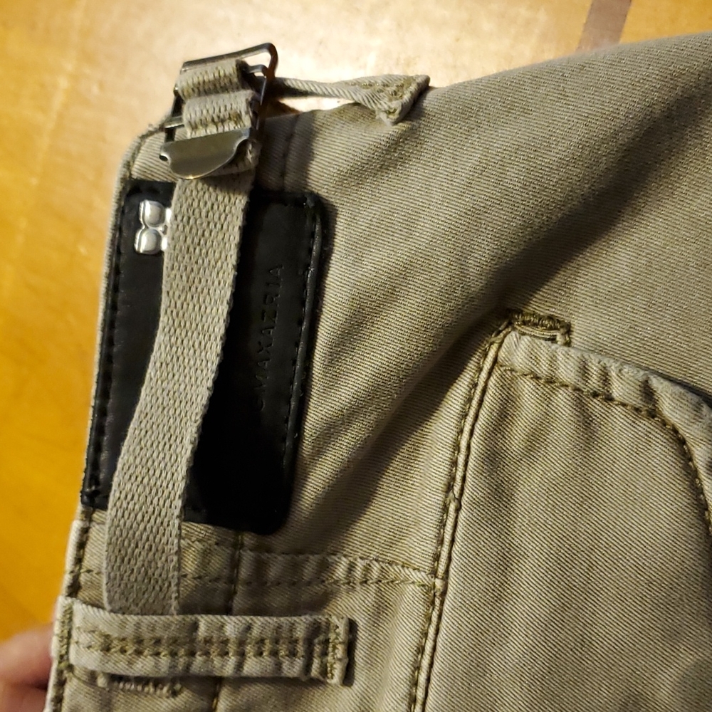 BCBG Max Azria Vintage Army Style Fatigue Wash Women's Pants - Size 26 - Picture 13 of 14